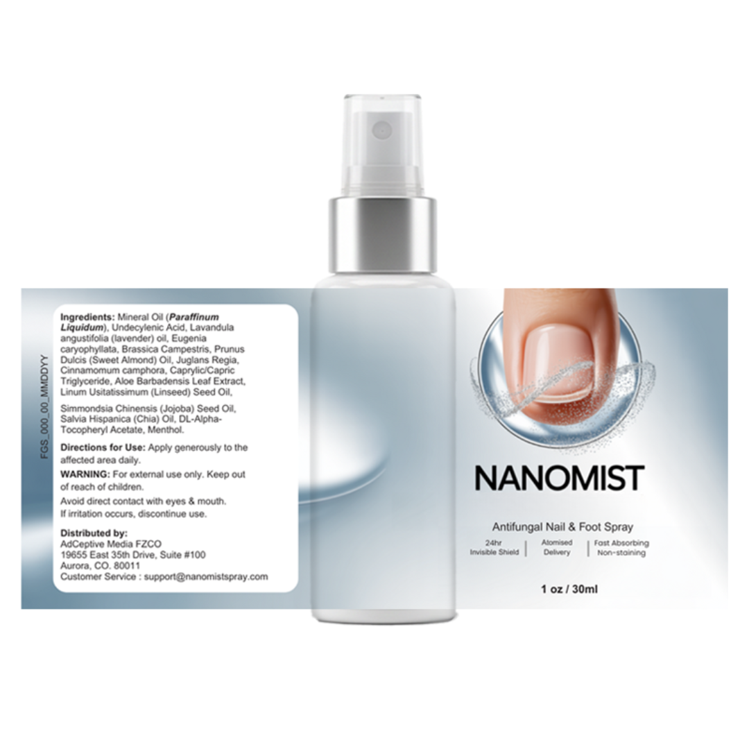 NANOMIST Product Label